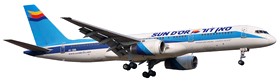 Boeing 757-200 de Sun d'Or International Airlines