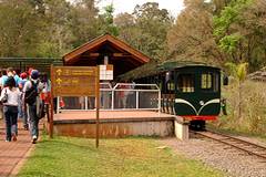 Train  l'entre du parc national Iguazu